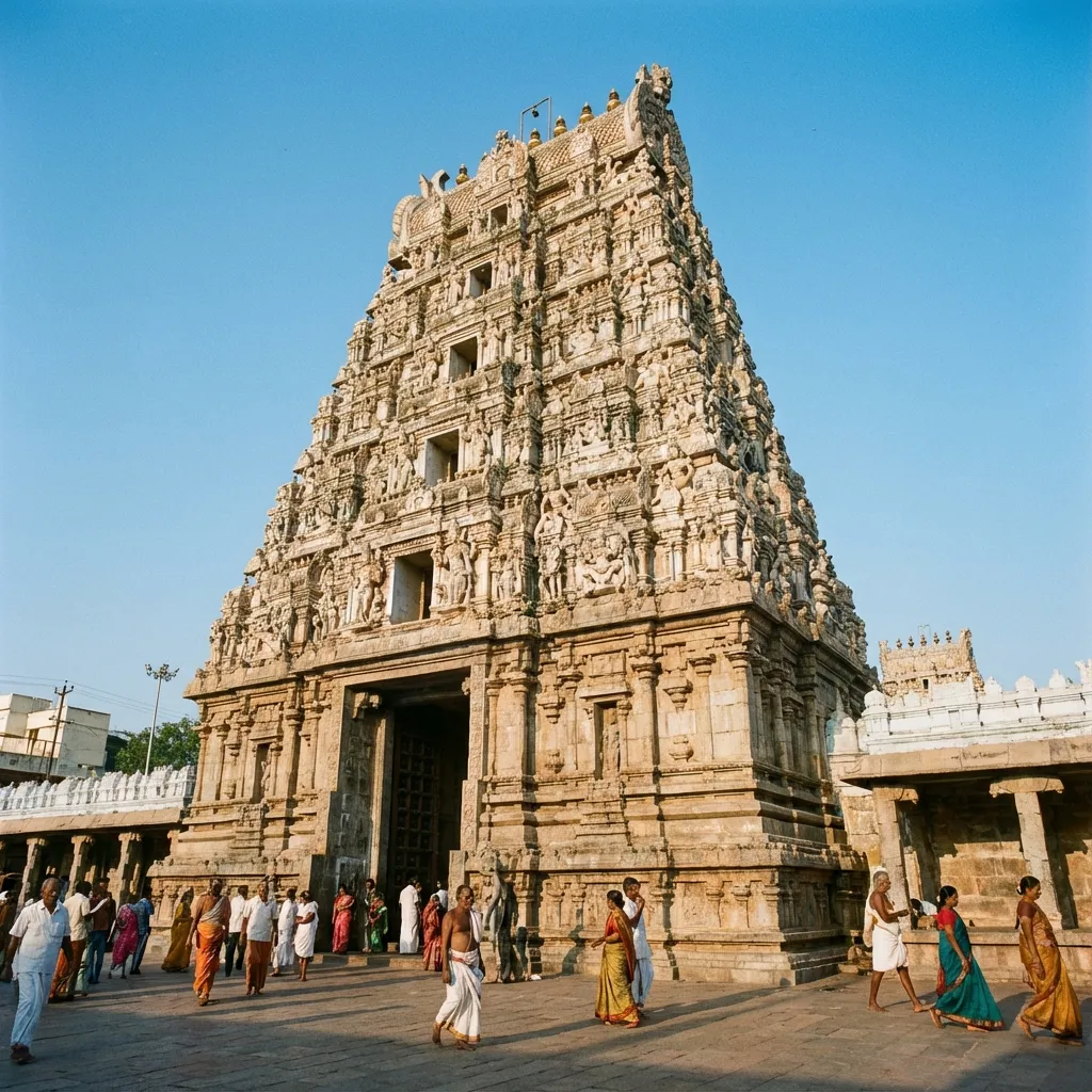 Srikalahasti Vayu Lingam Temple