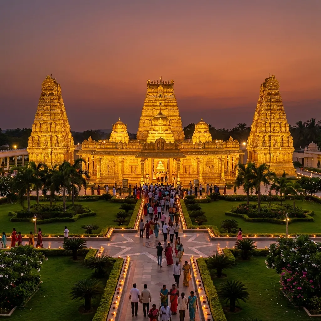 Vellore Sripuram Golden Temple