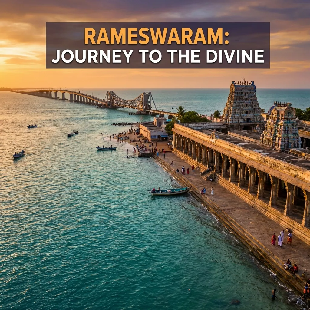 Rameswaram Temple Corridors and Architecture