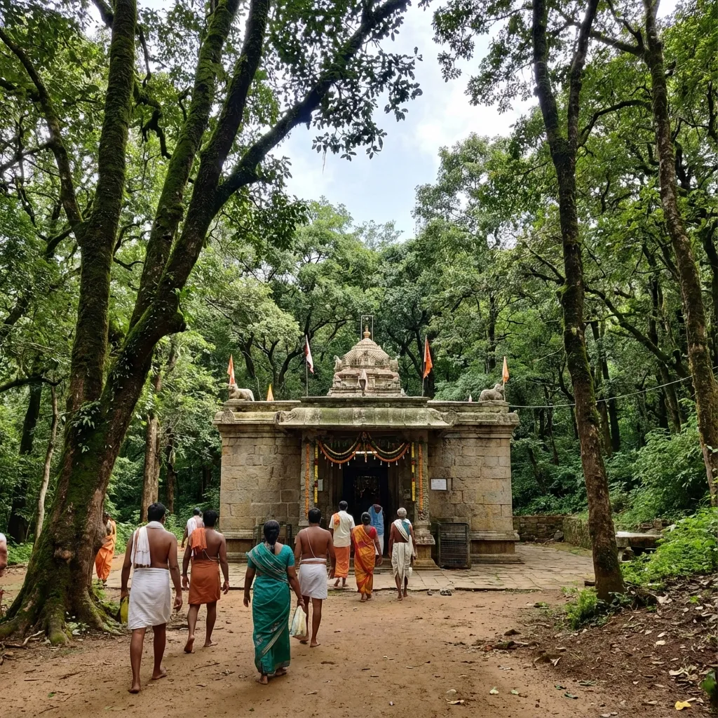 Japali Anjaneya Swamy Temple Tirumala Forest